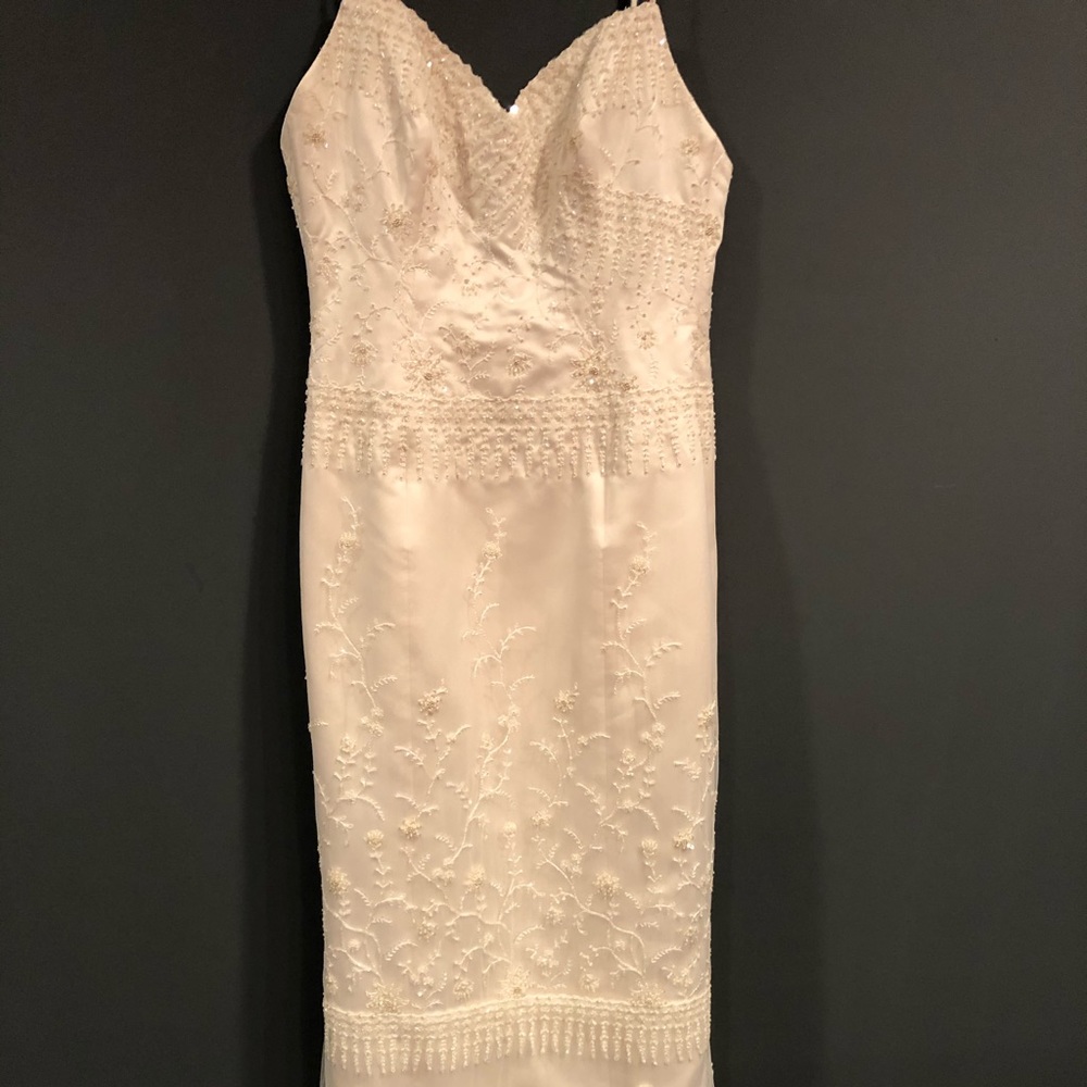 Maggie Sottero Couture Ivory wedding dress NEW 10